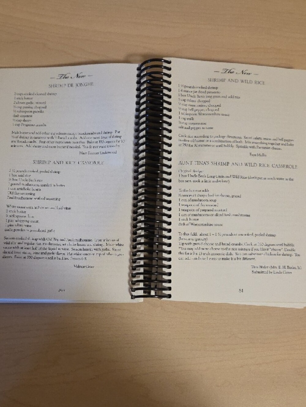 Food Fit for Saints Spiral Cookbook - Old Mobile Recipes Tried and Proven - Picture 9 of 9